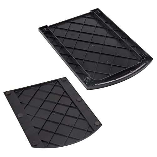 Kitchen Appliance Sliding Tray, Funpynani Slider, Compatible With Coffee Maker, Kitchen Aid Mixer, Blenders, Air Fryer, Juicer Parts Accessories Sliders for Coutertop with Rolling Wheels (1 Pack) - Kitchen Parts America