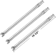 SHINESTAR 62752 Grill Burner Replacement for Weber Genesis E-310, Genesis 300 Series (with Front Control), Durable Stainless Steel, 19.5-Inch Long - Grill Parts America