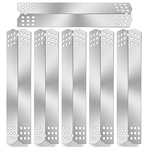 BG1793B-A Heat Shield Replacement Master Forge Gas Grill Heat Shield Plates - 3 Pack 15 3/4 X 5 3/8" Porcelain Steel Replacement Flame Tamer
