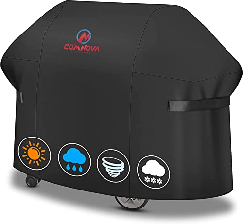 Comnova Grill Cover 72 Inch - 600D BBQ Cover for Outdoor Grill Heavy Duty and Waterproof, Large Barbecue Gas Grill Covers for Weber, Char-Broil, Nexgrill, Monument, Dyna-glo, Brinkmann and More - Grill Parts America