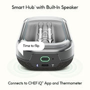 CHEF iQ Smart Wireless Meat Thermometer with 2 Ultra-Thin Probes, Unlimited Range Bluetooth Meat Thermometer, Digital Food Thermometer for Remote Monitoring of BBQ Grill, Oven - Grill Parts America