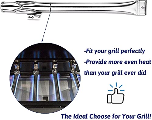 Utheer Grill Replacement Parts for Home Depot Nexgrill 4 Burner 720-0830H, 720-0830D, 720-0783E, 720-0830A Gas Grill, Included 4 Grill Burner Tube, 4 Heat Plates Shield Tent, 4 Ignitors - Grill Parts America
