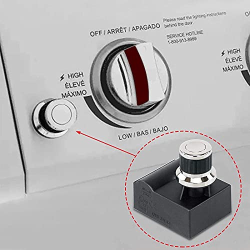 Hisencn 6 Outlets Tact Push Button Chrome Coated Universal Spark Generator Switch, Grill Ignitor Kit for Home Depot Nexgril 720-0830H, 720-0830D, 720-0888, 720-0888N and Most Nexgrill Grill Models - Grill Parts America