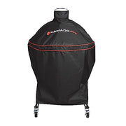 Kamado Joe BJ-GC24BWFS Big Joe 24-inch Charcoal Grill Cover, Black - Grill Parts America