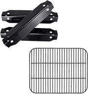 Hisencn Bundle of Grill Kits for DynaGlo DGC310CNP-D, DGC310RNP-D, DGC310BNP-D, Porcelain Steel Heat Plate and Cooking Grid for Dyna-Glo 3-Burner Propane Gas Grill - Grill Parts America