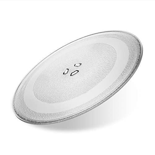 9.6" / 24.5cm Microwave Glass Plate - Fits Virtually All Small Microwaves - Microwave Glass Turntable Plate Replacement - for Small Microwaves - Grill Parts America