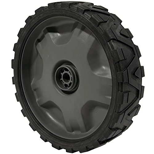 Craftsman (CMXGZAM325070 Wheel for Walk-Behind Mowers-8-Inch Fits Various Models, 8-Inch FWD, Black - Grill Parts America