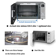 12 3/8 inch Microwave Glass Turntable Plate Replacement P34 by AMI PARTS (315mm) Microwave Glass Plate Replaces P100N30AP-S3B EM031M2ZC - Grill Parts America