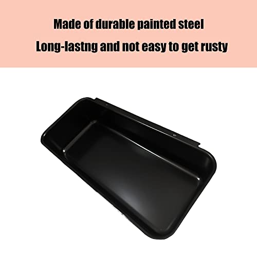 DONSIQIZZ Grease Catch Pan 70379 for Weber Genesis II LX 400 & 600, Summit 400 & 600 Gold & Platinum 6 Burner Series, SmokeFire EX4, EX6, Fit for Weber Grease Pan 6498 & 6417 | 11"x 5" - Grill Parts America