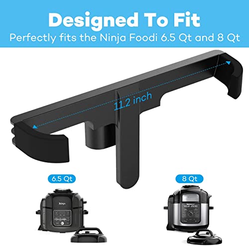 Goldlion Lid Holder Lid Stand Accessories Compatible with Ninja Foodi Pressure Cooker and Air Fryer 6.5 Quart and 8 Quart (Patent Design) - Kitchen Parts America