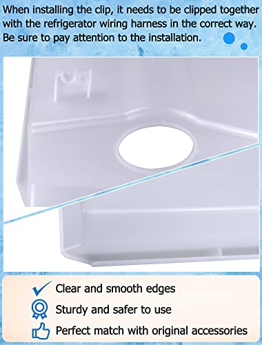 W10670845, WPW10670845 Refrigerator Ice Bucket Compatible with Whirlpool, Kenmore, kitchenaid, Amana Refrigerators, etc. Part Number: 2196091, 1115342, 1115372, 2152701, 2152702, etc. - Grill Parts America