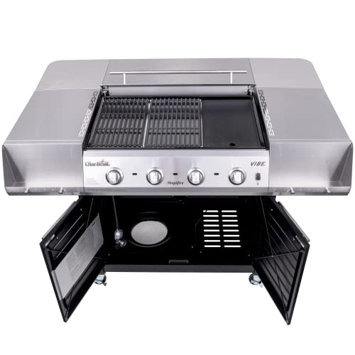 Char-Broil 463285022 Vibe 535 Gas Griddle and Grill, Silver - Grill Parts America