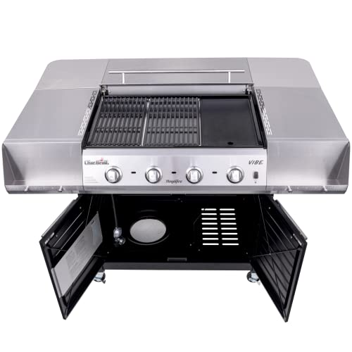 Char-Broil 463285022 Vibe 535 Gas Griddle and Grill, Silver - Grill Parts America