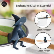 OTOTO Agatha Spoon Holder for Stove Top - Fun Kitchen Gifts for Homecooks - Spatula Holder and Cooking Spoon Rest for Stove Top and Kitchen Counter - Heat-Resistant, BPA-Free Fun Kitchen Gadget - Grill Parts America