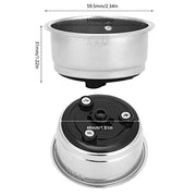 Coffee Filters 8-12 Cup Permanent Coffee Filters Basket Washable Compatible with Coffee Maker Filter Parts BPA-free - Kitchen Parts America