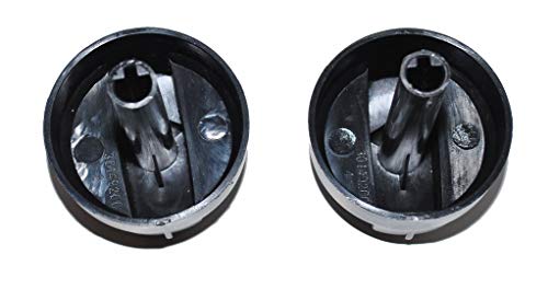 Weber 91332 2PK Control Knobs for Spirit E-210 LP (2009-2012) with Side Mounted Controls. - Grill Parts America