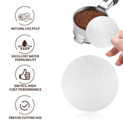 600 Pcs Coffee Paper Filter for Espresso Coffee Maker, 54 mm Unbleached Espresso Filter Puck Screen Portafilter Paper Compatible with Breville Barista, Mr. Coffee and Other Espresso Machine - Kitchen Parts America