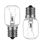Light Bulb for Whirlpool Microwave - Microwave Light Bulb Fits for Whirlpool Maytag GE Amana Over The Range Hood Microwave, Dimmable with 125V 40W E17 Base, Kitchen Night Light, Repalce 8206232A (2) - Grill Parts America