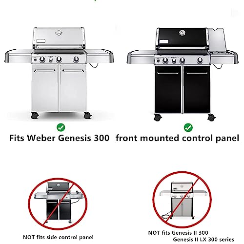 SafBbcue 7528 Grill Grates Replacment for Weber Genesis 300 Series Grill Parts Weber Genesis E-310 E-320 E-330 S-310 S-320 S-330 Grills, Weber 7528 Genesis Stainless Steel Grates 19.5" - Grill Parts America