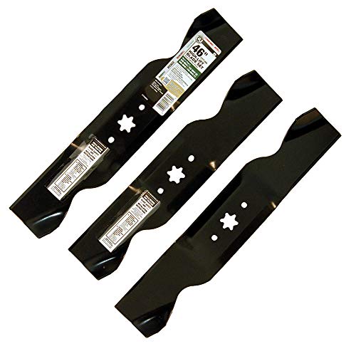 MTD Genuine Parts (490-110-M116) 2-in-1 High-Lift Mower Blade Set-For 46-Inch Lawn and Garden Tractors (1997 and After) Fits Various Troy-Bilt, MTD, Yard Machines, and Other Top Models, Pack of 1 - Grill Parts America