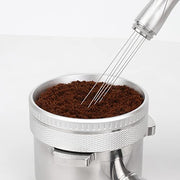 FIRJOY WDT Distribution Tool - Espresso Coffee Stirrer I 0.4mm Stainless Needles - Great Gift for the Home Barista (Mini Pen Style, 3.5" - Silver) - Kitchen Parts America