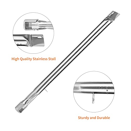 Hisencn Grill Replacement for Smoke Hollow PS9900, PS9500, 6800, Smoke Hollow Grill Parts for 16.5" Porcelain Steel Heat Plate Shield, Stainless Steel Pipe Burners, Cast Iron Cooking Grate - Grill Parts America