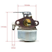 NEW TECUMSEH 640084B HSK40 HSK50 HS50 LH195SP SNOWBLOWER CARBURETOR - Grill Parts America