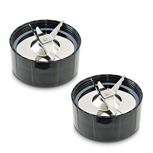 Two Pack of Ice Shaver Blades a Spare Replacement Part for Magic Bullet Blender, Mixer, Juicer, Food Processor (Model MB1001) - Kitchen Parts America