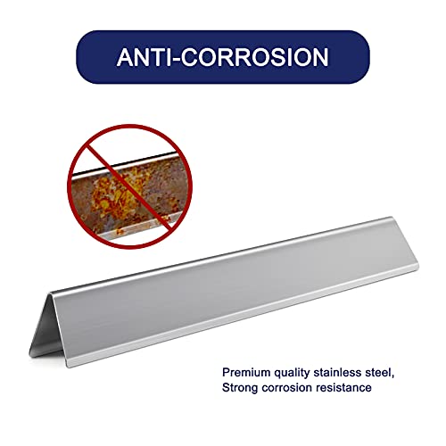 Meyafiny Replacement Flavorizer Bars for Weber Genesis Grill Parts for Weber Genesis 300 Series E/S-310 320 330 EP/cep-310 EP/cep-320 EP/cep-330(with Front Control Knob) Heating Plate(7622-2+5) - Grill Parts America