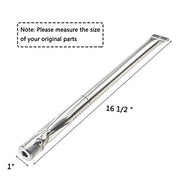 Hisencn Repair Kit Replacement for Kitchen Aid 720-0819 720-0787D 720-0819G 720-0953 720-0953A 730-0953 Gas Grill Model, Stainless Steel 16.5 inch Grill Burners Tube, Heat Plate Tent Shield Deflector - Grill Parts America