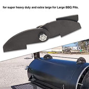 MWEDP 3-Pack Large Heavy Duty BBQ Smoker Hinge Compatible with Burn Shop BBQ Smoker Hinge Doors 8 x 2 1/4" Parts Weld On Heavy duty 3/16" plate steel (include bolt, nut and washers) - Grill Parts America