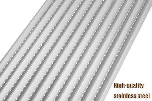 18 1/4" Stainless Steel Emitter Plates and Cast Iron Cooking Grill Grates Replacement Parts for Charbroil 463224912, 463231711, 463241413, 463241414, 463247209, 463271314, 466231711, Kenmore 463268107 - Grill Parts America