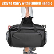 Amerbro Grill Carry Bag for Ninja Woodfire Outdoor Grill - Ninja OG701 & OG751 Grill & Smoker Water-Resistant Outdoor Carrying Bag - Anti-Fade & UV Resistant, Heavy Duty 840D Oxford Fabric (Bag Only) - Grill Parts America
