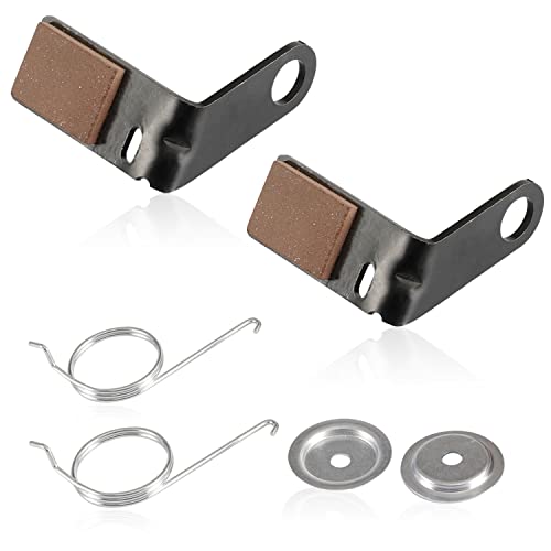 GY21943B GY21943A Brake Pad Kit Compatible with John Deere 42" L, D, X Series 100 105 115 100 110 120 125 130 Mower, Replaces GY21943, Included GX20515 Retainer and GX20494 Spring. 2 Pack - Grill Parts America