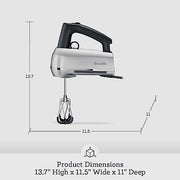 Breville Handy Mix Scraper Hand Mixer, Silver, BHM800SIL - Grill Parts America