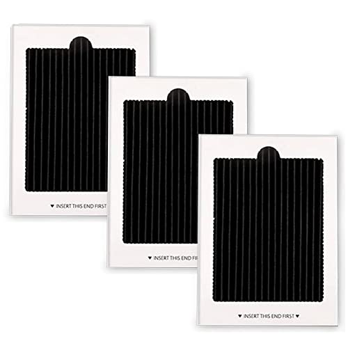 Refrigerator Air Filters Replacement for Frigidaire PAULTRA Pure Air Ultra, EAFCBF Air Filter for Electrolux - Reduce Odors for Fridge with Activated Carbon Technology - Part 242061001-3 Packs - Grill Parts America