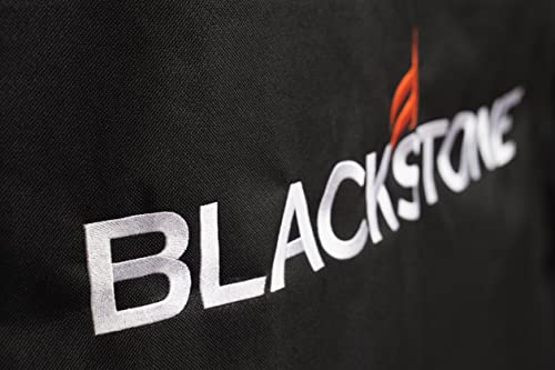 Blackstone 5482 Griddle Cover Fits 36 inches Cooking Station with Hood Water Resistant, Weather Resistant, Heavy Duty 600D Polyester Flat Top Gas Grill Cover with Cinch Straps, Black 36" - Grill Parts America