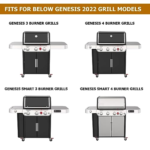 Onlyfire Cast Iron Sear Grate for Weber New Genesis 2022 Gas Grills, BBQ Grilling Grate Replacement for Weber Crafted Frame Kit - Grill Parts America
