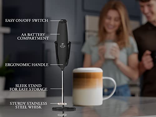 Zulay Kitchen Milk Frother Wand - Thumbnail 5