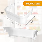 Refrigerator Freezer Door Bin Fit for Frigidaire Door Shelf Replacement - Bottom Door Side Shelf Replacement Parts for Frigidaire Kenmore - Replace 240351601, AP2115974, 240351607 - Grill Parts America