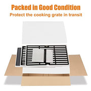 Hisencn Grill Grates and Grill Plate for Charbroil Advantage 463343015, 463344015, 463344116, Advantage Gas2coal Parts 463340516 Gas Grill Models, 16 15/16" Cast Iron Cooking Grates for G467-0002-W1 - Grill Parts America