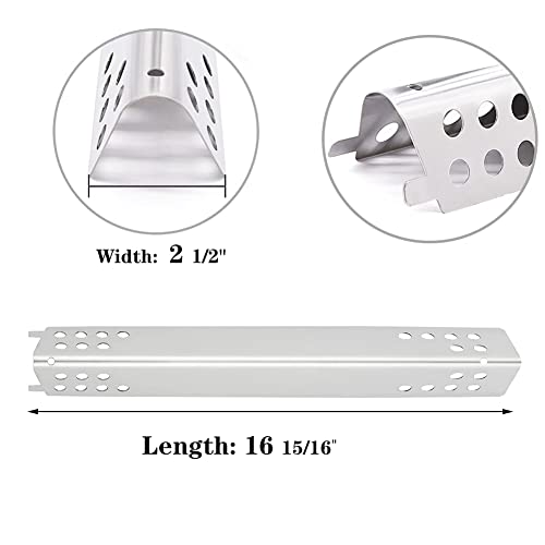 WALBZS Grill Heat Plates Shields Replacement Parts for Charbroil Performance 5 Burner 463347519,Charbroil 463276517 463335517 463347017 463244819 Grill Models 5Pack - Grill Parts America