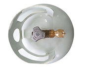 DOZYANT Propane Refill Adapter - 100% Solid Brass Regulator Valve Accessory for All 1 LB Tank Small Cylinders - Grill Parts America