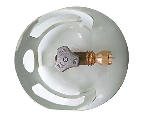 DOZYANT Propane Refill Adapter - 100% Solid Brass Regulator Valve Accessory for All 1 LB Tank Small Cylinders - Grill Parts America