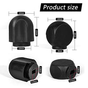 LOYCEGUO Speed Control Knob Replacement Part for KitchenAid Stand Mixer A Set of 2 Pieces Black Plastic New OEM Quality Lock Lever Knobs - Kitchen Parts America