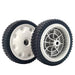 OTDSPAERS Mower Wheel 734-04018C 734-04018A Replaces MTD 734-04018B Set of 2 Front Drive Wheels 12AV569Q597 - Grill Parts America