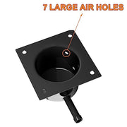 SUB024 Heat Baffle & Fire Burn Pot for Traeger Tailgater 20, Bronson 20, Traeger Junior Elite 20 Grill Accessories, BBQ055 BBQ155.01 BBQ155.02 CAN155.01 TFB29LZA TFB30LZAC TFB29PLB Replacement Parts - Grill Parts America
