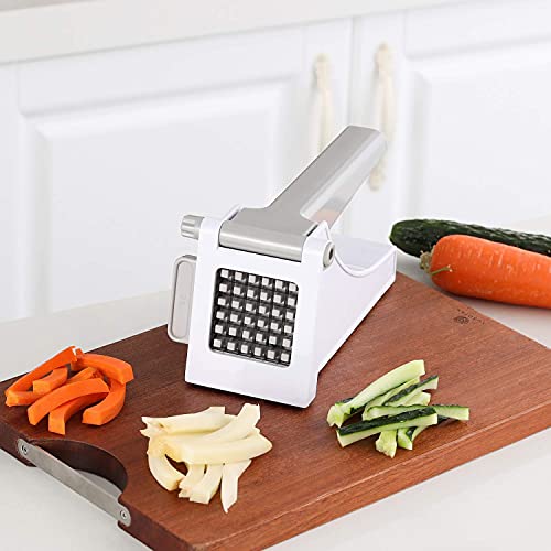 French Fry Cutter, Geedel Professional Potato Slicer Cutter for French  Fries Vegetable Chopper for Veggies, Onions, Carrots, Cucumbers and more