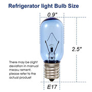 Txdiyifu T8 25W Refrigerator Light Bulb 297048600 241552802 Replacement for Whirlpool KitchenAid Electrolx Kenmore Frigidaire Light Bulb - Grill Parts America