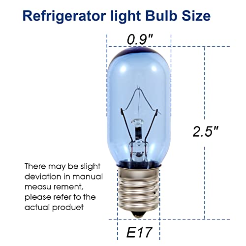 Upgrade 297048600 241552802 Refrigerator Light Bulb Replacement T8